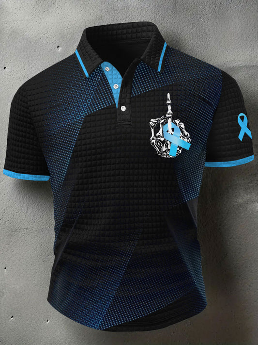 Men's prostate cancer casual tops