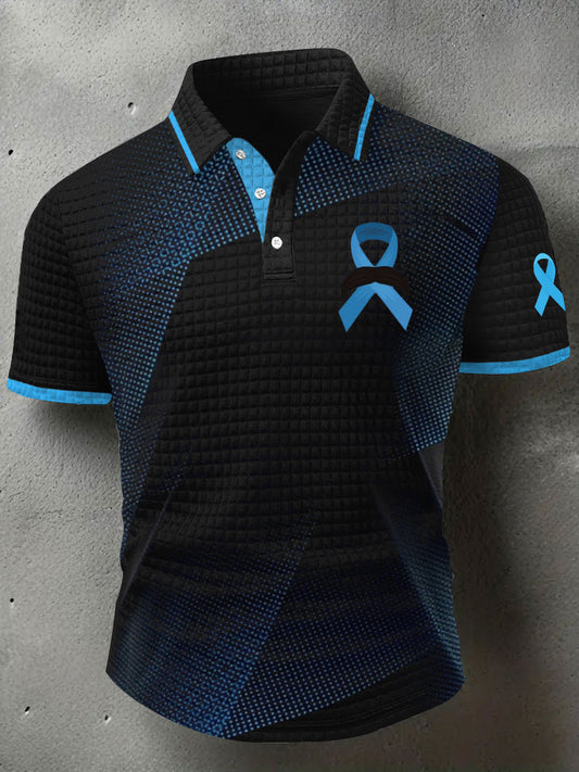 Men's prostate cancer casual tops