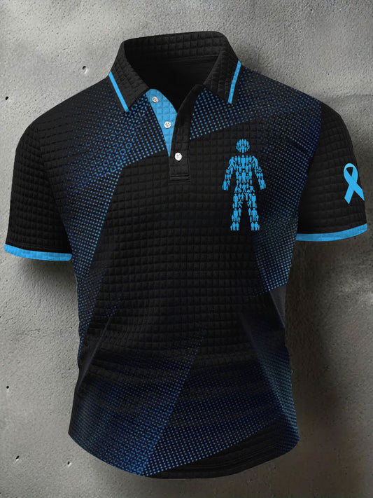 Men's prostate cancer casual tops