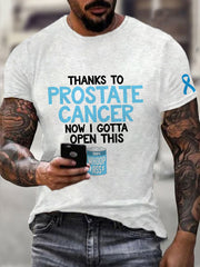 Men's Prostate Cancer Awareness T-Shirt