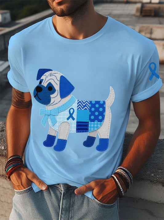 Men's Prostate Cancer Dachshund T-Shirts