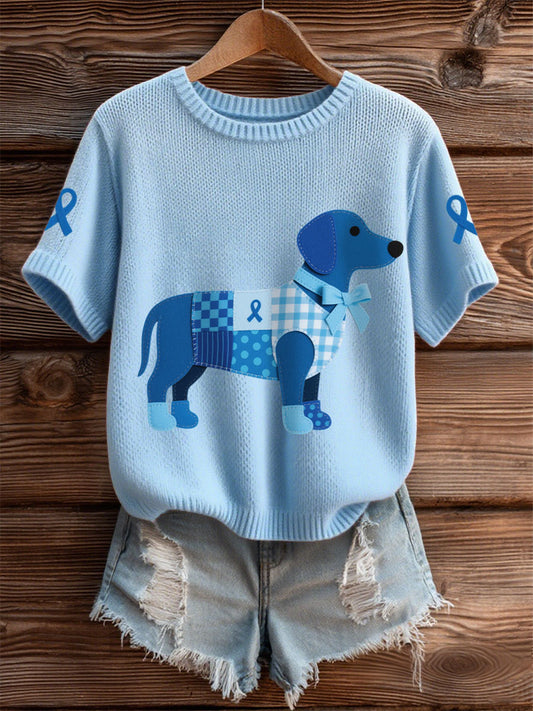 Women's Prostate Cancer Dachshund Tops