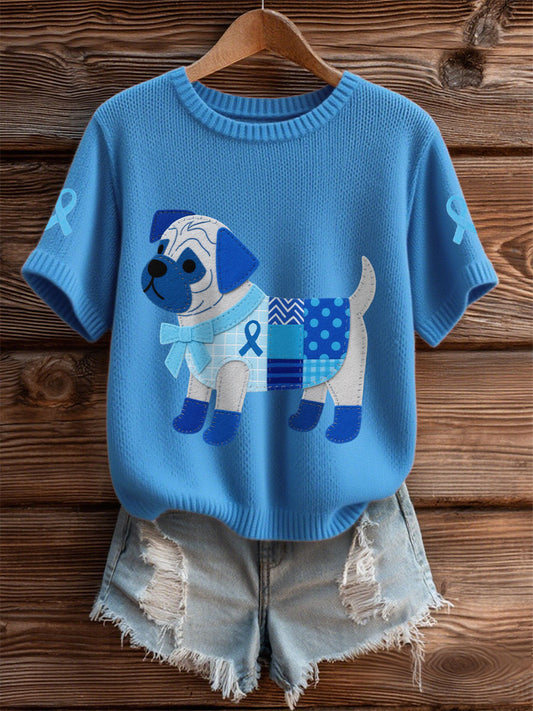 Women's Prostate Cancer Pug Tops