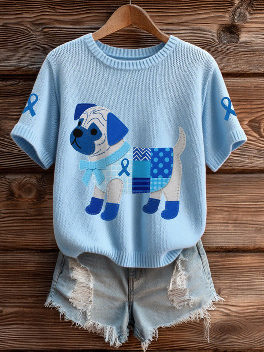 Women's Prostate Cancer Pug Tops