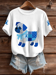 Women's Prostate Cancer Pug Tops