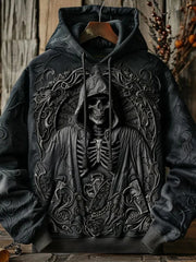 Men's Halloween Ghosts Oversized Drop-Shoulder Hoodie