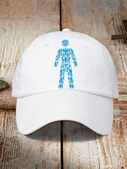 prostate cancer male body figure neutral hats