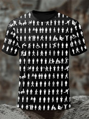 men's prostate cancer male body figure t-shirts