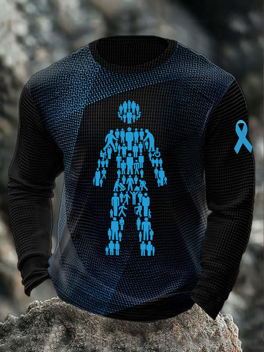 men's prostate cancer male body figure tops