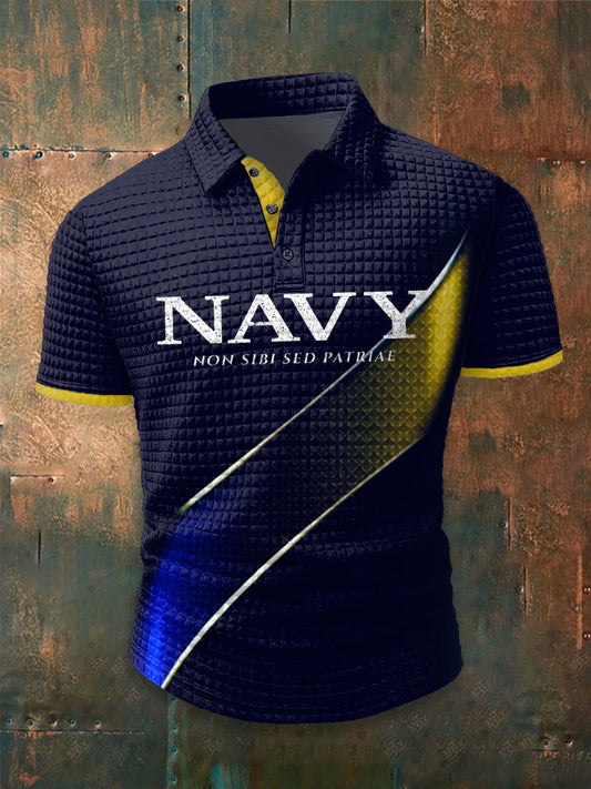 Men's Non Sibi Sed Patriae Navy 250th Anniversary shirt