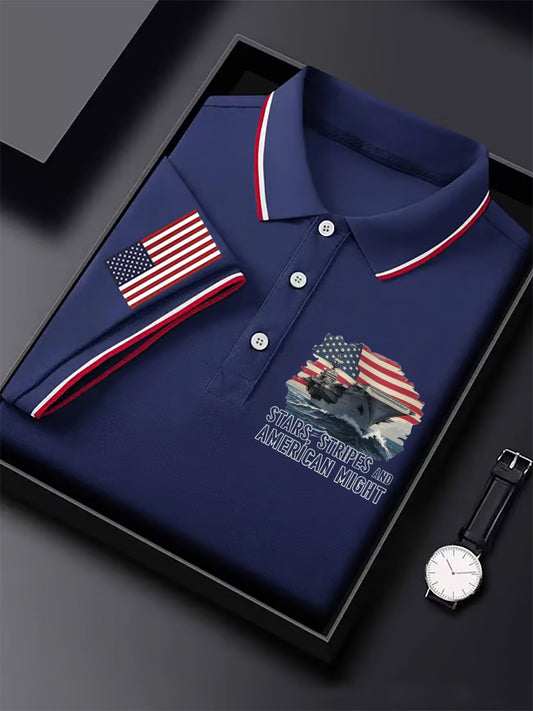 Men's Navy 250th Anniversary shirt