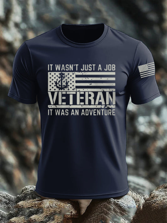 Men's Navy 250th Anniversary Crew Neck T-shirt