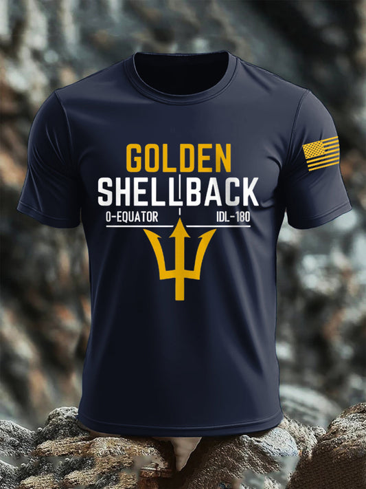 Men's Navy 250th Anniversary Crew Neck T-shirt