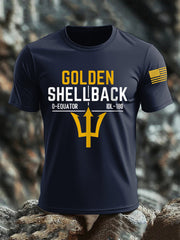 Men's Navy 250th Anniversary Crew Neck T-shirt