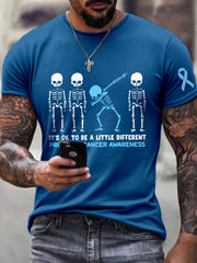 Men's Prostate Cancer Awareness Print T-Shirt