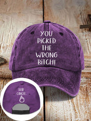 Dear cancer, you picked the wrong bitch neutral hats