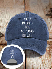 Dear cancer, you picked the wrong bitch neutral hats