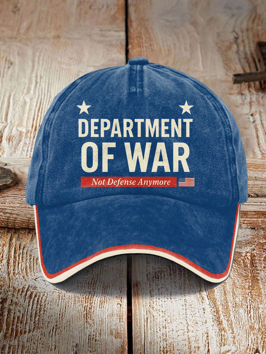 Unisex Department of War 2025 Resort Cap