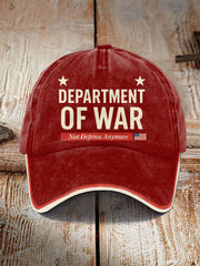 Unisex Department of War 2025 Resort Cap