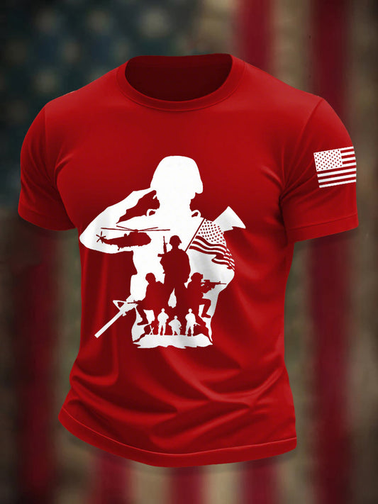 Men's Veterans Day Print T-shirt