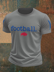 Men's Buffalo Football Lover Printed T-shirt
