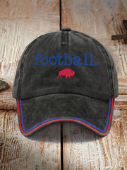 Unisex Buffalo Football Lover Print Hat