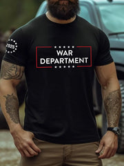 Men's Department of War 2025 T-shirt gracestitchs