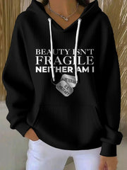 Women's Female Veteran Printed Hoodie