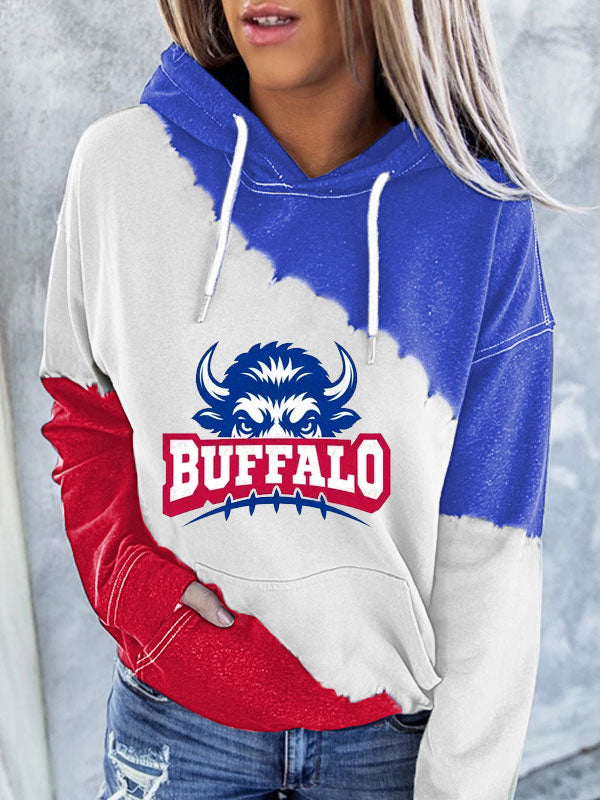 Women's Football Fans Lovers Gameday Casual hoodie