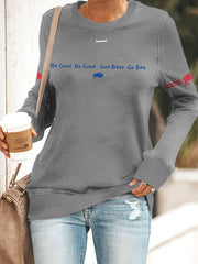 Women's Buffalo Football Lover Printed Sweatshirt