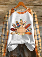 Women's Thanksgiving Turkey Sweatshirt