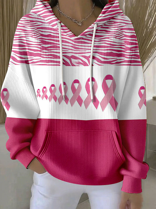 Women's Breast Cancer Pink Ribbon Hoodies
