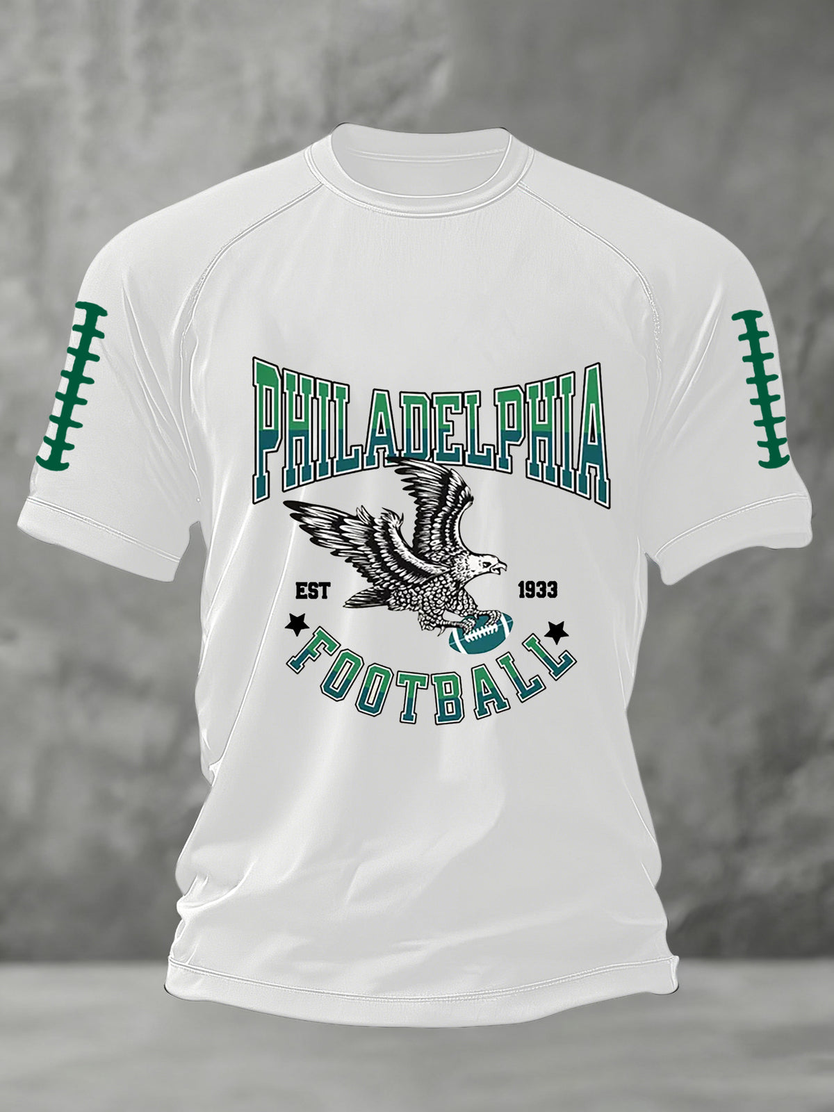 Men's Football Fans Lovers Gameday Short Sleeve T-shirt