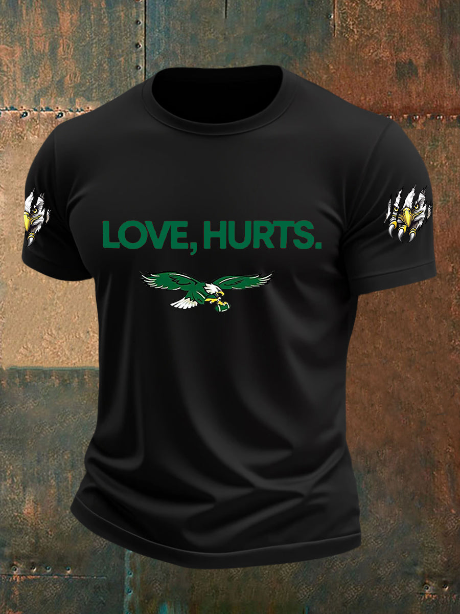Men's Football Fans Lovers Gameday Short Sleeve T-shirt