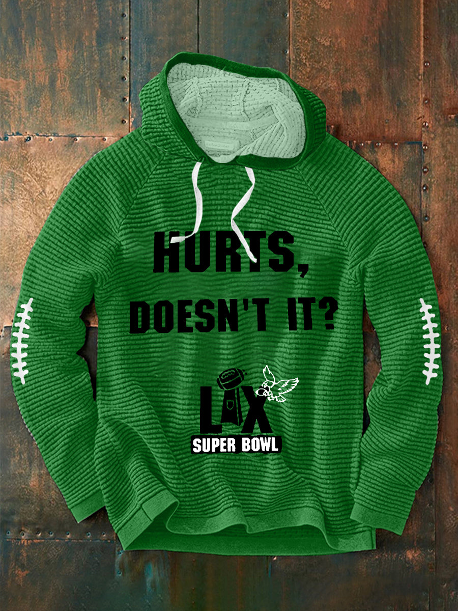 Men's Football Fans Lovers Gameday French Terry Hoodie