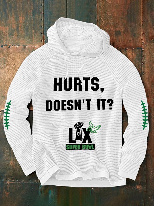 Men's Football Fans Lovers Gameday French Terry Hoodie