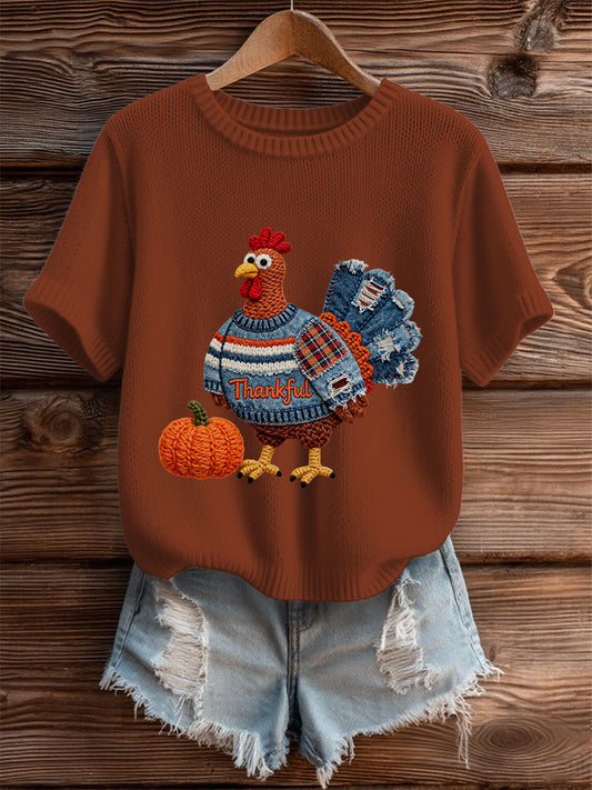 Women's Thanksgiving Turkey T-shirt