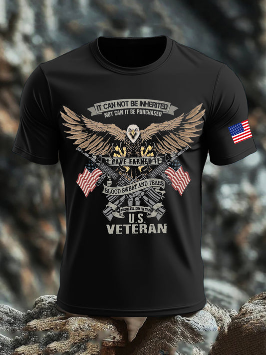 Men's Veterans Day Printed T-shirt