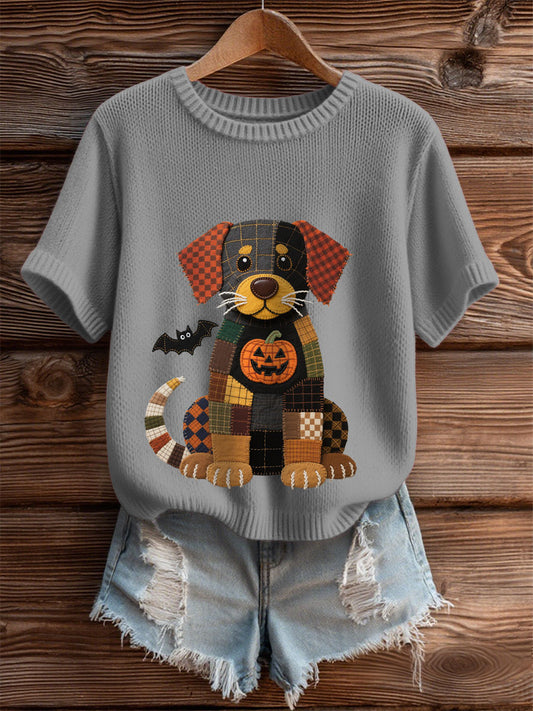 Women's Halloween Puppy T-Shirt
