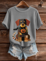 Women's Halloween Puppy T-Shirt