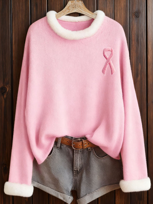 Women's Breast Cancer Awareness Pink Ribbon Tops