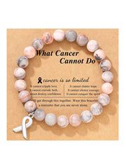 Women's Breast Cancer Pink Bracelet