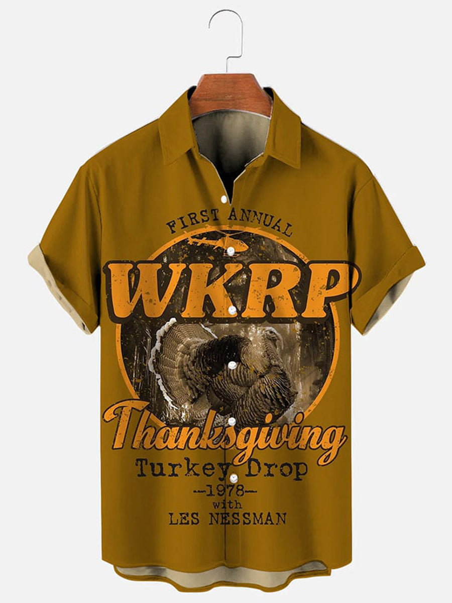 Men's Funny Thanksgiving Shirt