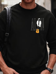 Men's Last Call Country Music Fan Print sweater