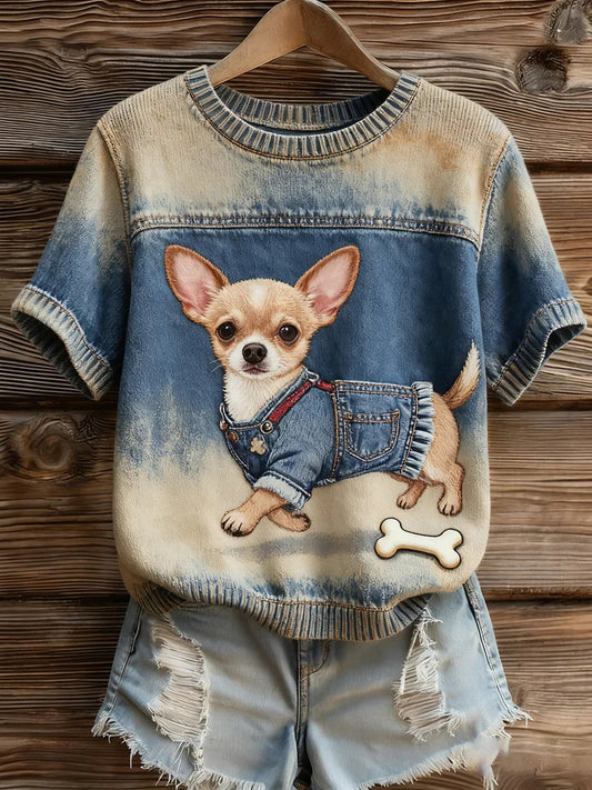 Women's Chihuahua Casual Tops