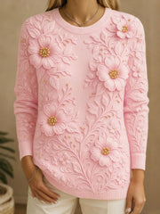 Women's Breast Cancer Floral Tops