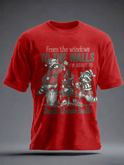 Unisex Funny Christmas Printed T-shirt