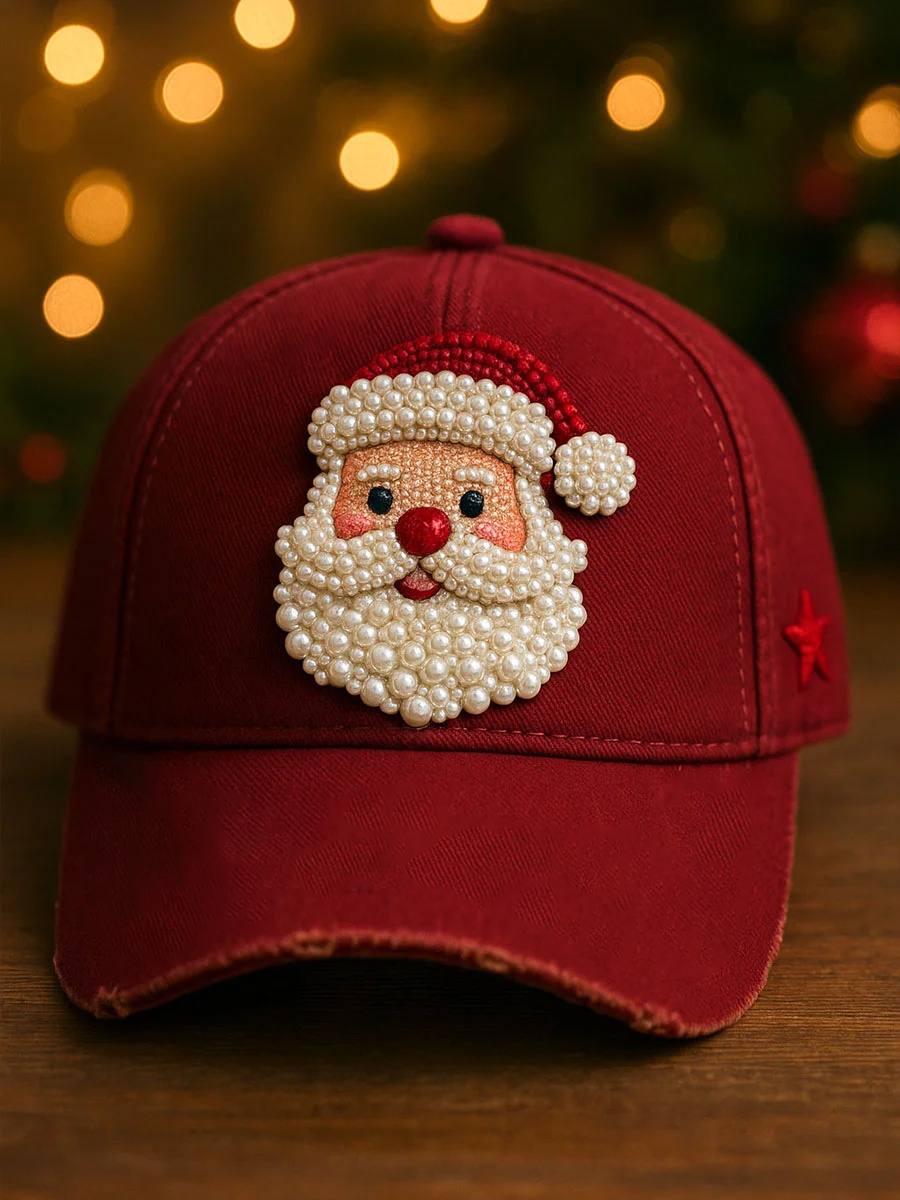 Santa Claus Printed Casual Unisex Hat