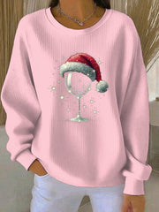 Women's Christmas Print Casual Sweatshirt