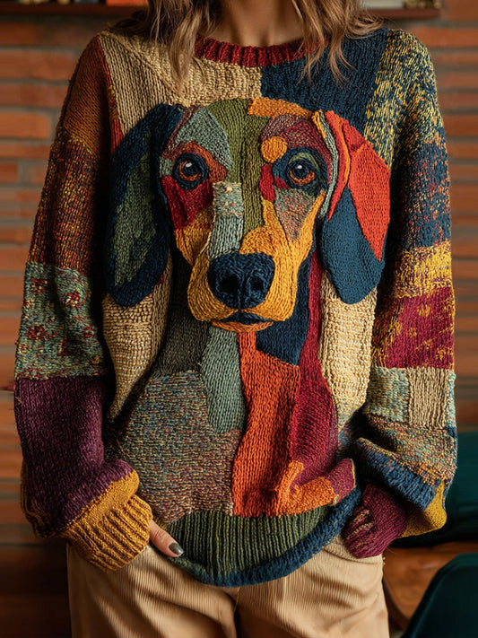 Women's Dog Print Tops gracestitchs